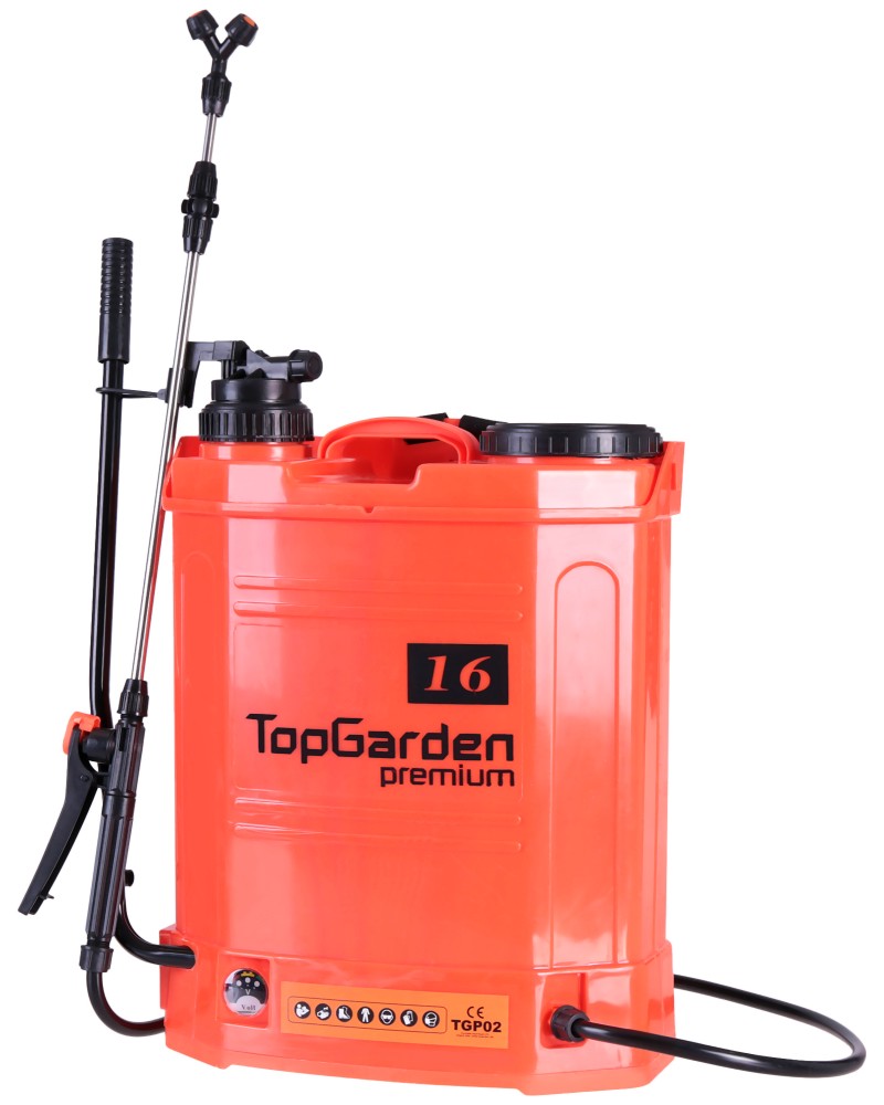 Комбинирана пръскачка 16 l Top Garden TGP02 Комбинирана пръскачка 16 l Top Garden TGP02 - С 4 дюзи -
