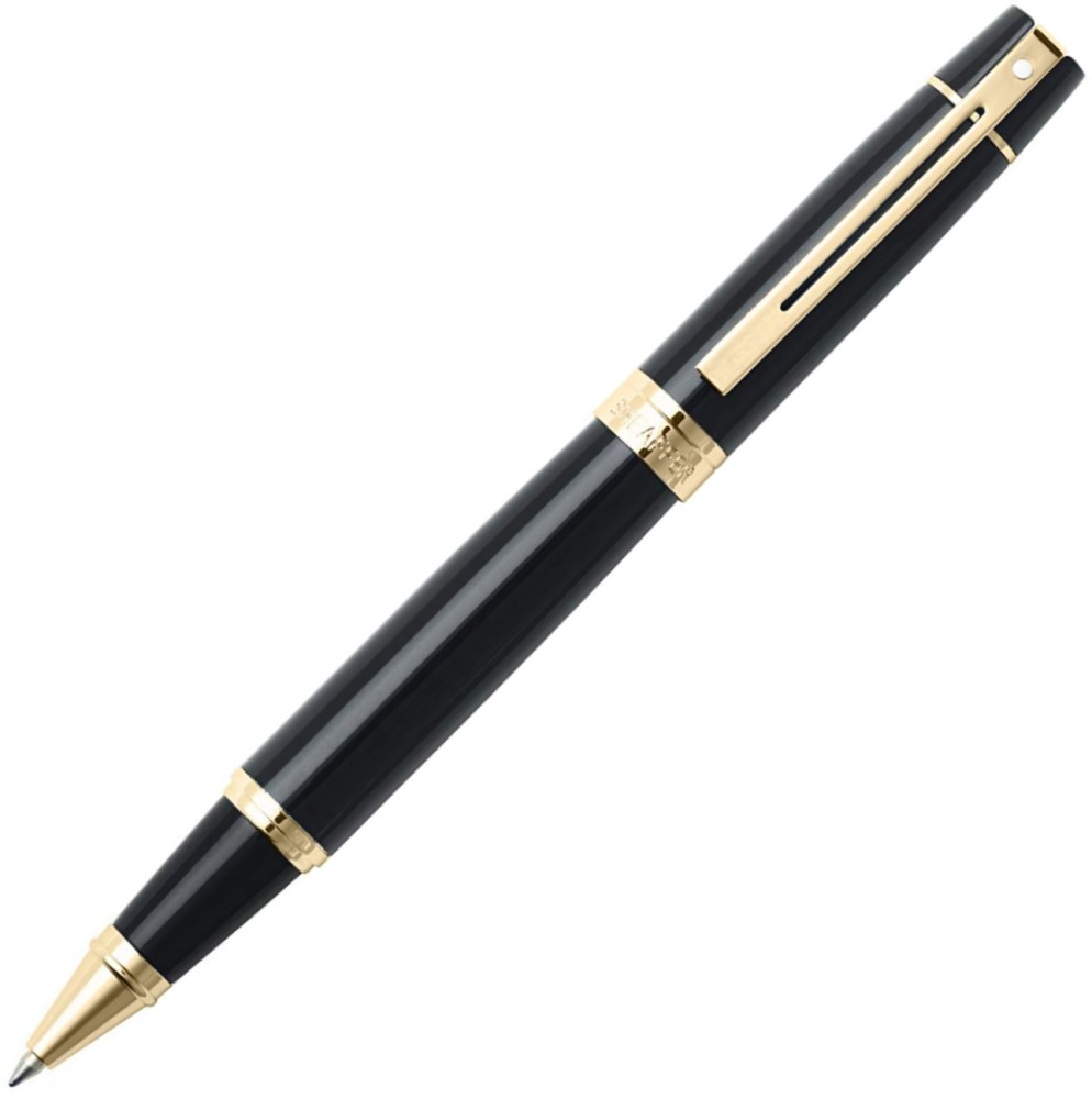 Ролер Sheaffer Glossy Black Ролер Sheaffer Glossy Black - От колекцията 300 -