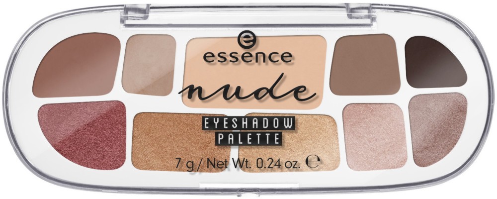 Essence Nude Eyeshadow Palette -   10     - 
