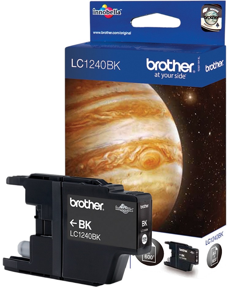      Brother LC-1240 Black - 600  - 