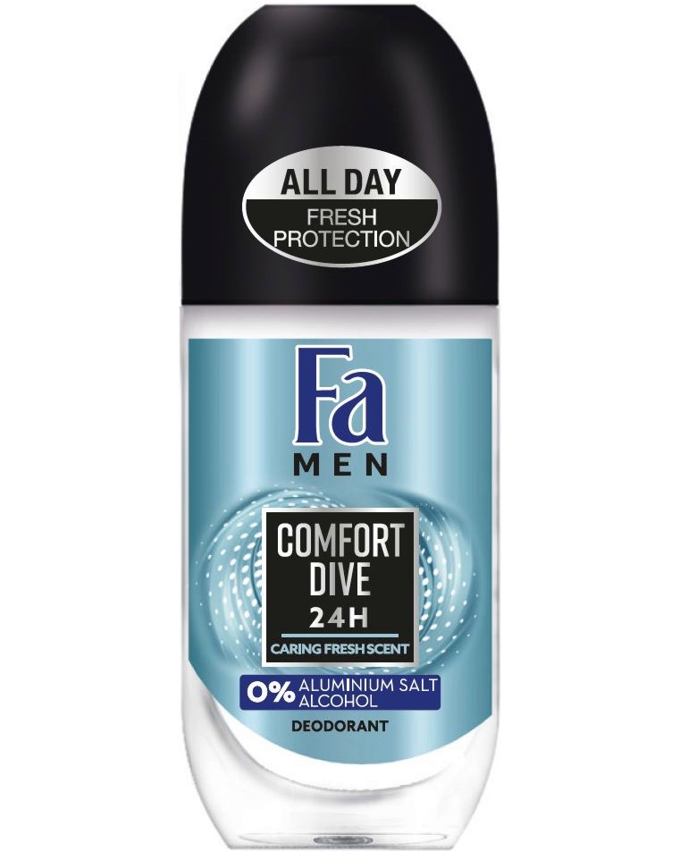 Fa Men Comfort Dive Deodorant Roll-On -     - 