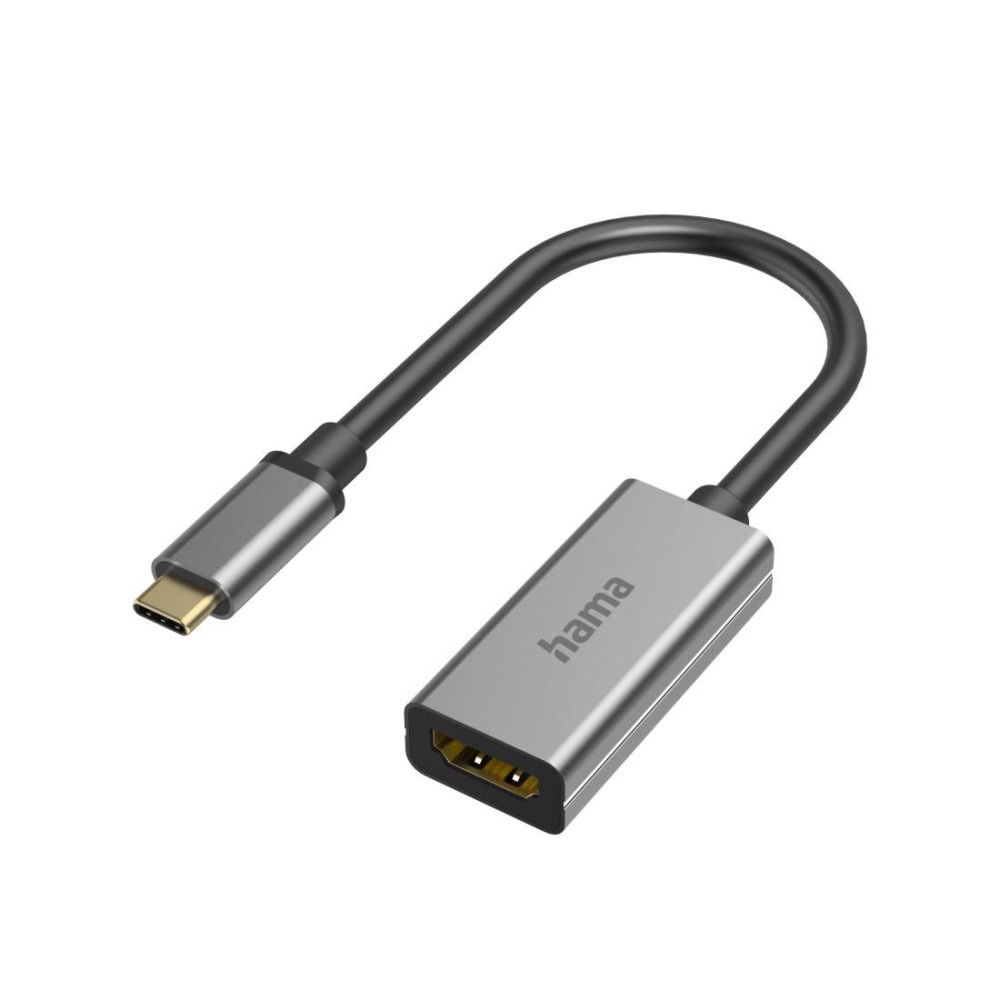  USB-C male  HDMI female Hama - 8K (7680 x 4320) - 
