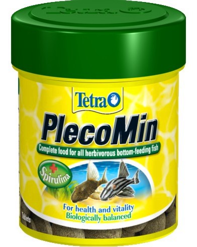 Храна за растителноядни тропически рибки Tetra Plecomin Храна за растителноядни тропически рибки Tetra Plecomin - 120 броя - храна