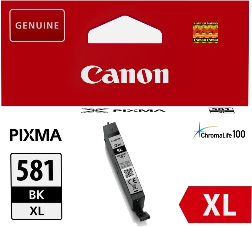 ������ � ������� �� ������� Canon CLI-581 XL Black - 8.3 ml - 