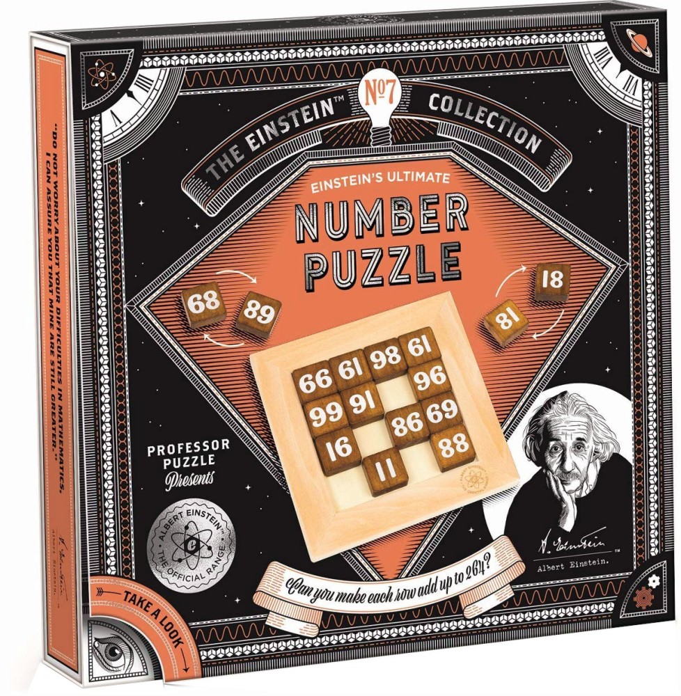 Number Puzzle - 3D     "The Einstein Collection" - 