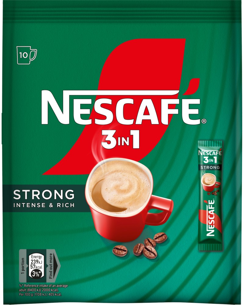   NESCAFE 3 in 1 Strong - 10  28  - 