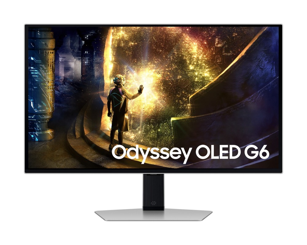  Samsung Odyssey G6 27DG610 - 27", OLED, 240 Hz, 16:9, 2560 x 1440, 0.03 ms, 2 x HDMI, DisplayPort, AMD FreeSync Premium Pro - 