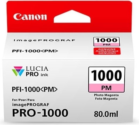      Canon PFI-1000 Photo Magenta - 80 ml - 