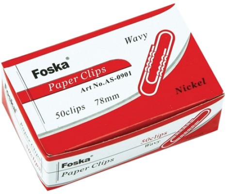 Кламери Foska Кламери Foska - 50 броя -