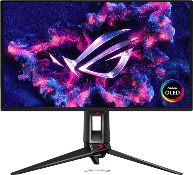Монитор ASUS ROG Swift PG27UCDM Монитор ASUS ROG Swift PG27UCDM - 26.5", QD-OLED, 240 Hz, 16:9, 3840 x 2160, 0.03 ms, 2 x HDMI, DisplayPort, USB-C, AMD FreeSync Premium Pro -