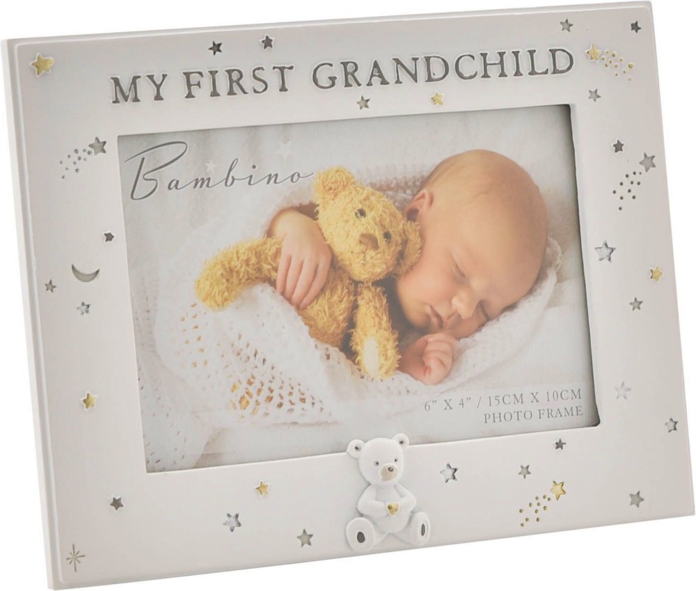 Рамка за снимка Widdop Bingham First Grandchild Рамка за снимка Widdop Bingham First Grandchild - 10 x 15 cm, от колекцията Bambino - продукт
