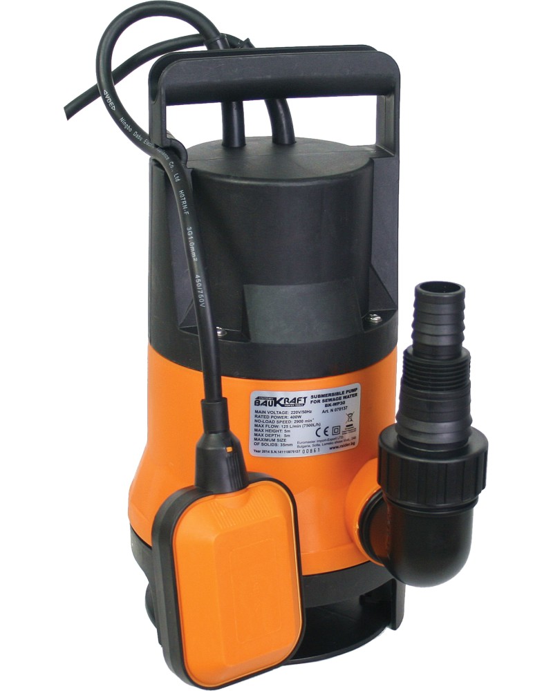 ��������� ����� � �������� �� ������ ���� Baukraft BK-WP30 - 