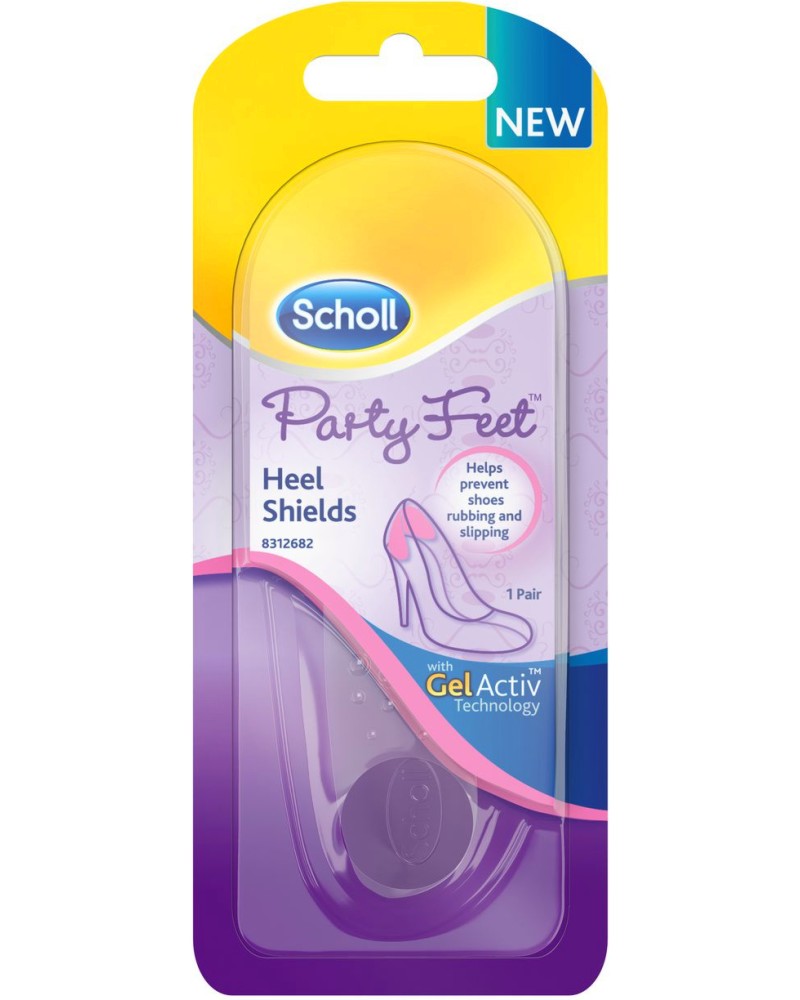 Scholl Party Feet Heel Shields -     - 