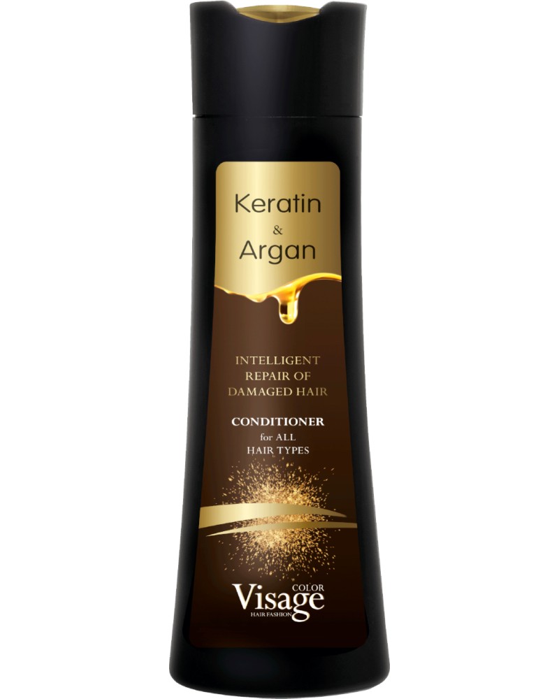 Visage Keratin & Argan Conditioner -         - 