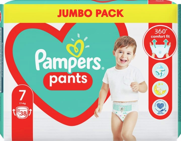 ������� Pampers Pants 7 - 32 ÷ 114 ����, �� ���� 17+ kg - �������