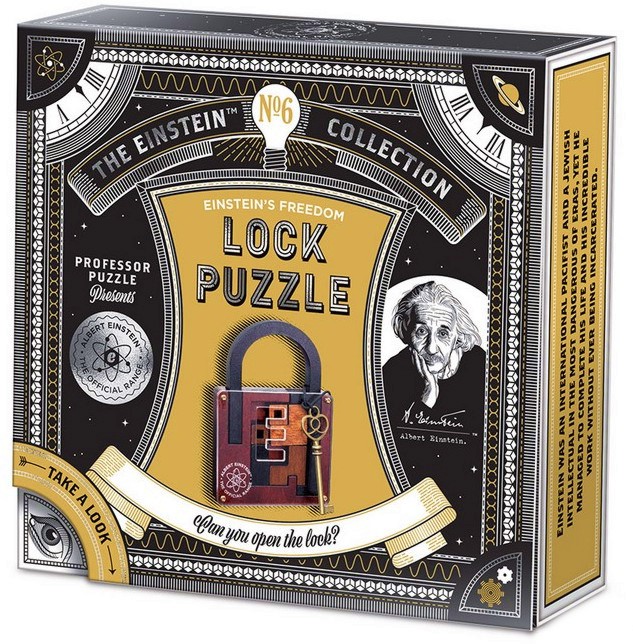 Lock Puzzle - 3D    "The Einstein Collection" - 