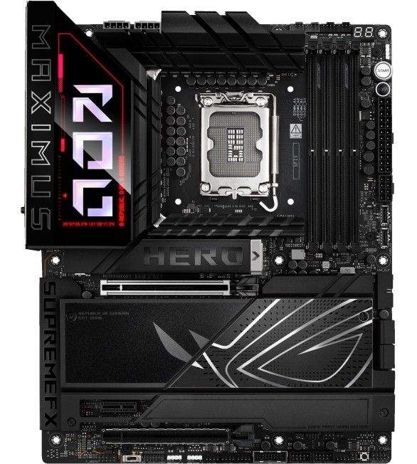 Дънна платка ASUS ROG Maxiumus Z890 Hero Дънна платка ASUS ROG Maxiumus Z890 Hero - LGA 1851, Intel Z890, DDR5, ATX -