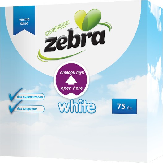   Zebra White -   75  - 