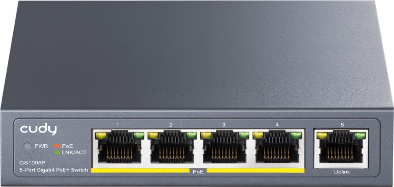 Cudy GS1005P - 5 , 1000 Mbps - 