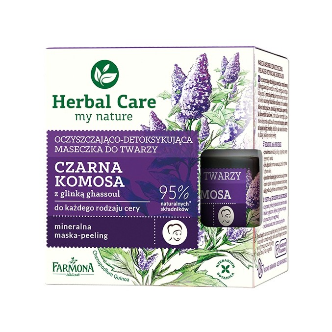 Farmona Herbal Care Black Quinoa Cleansing-Detoxifying Face Mask -          Herbal Care - 