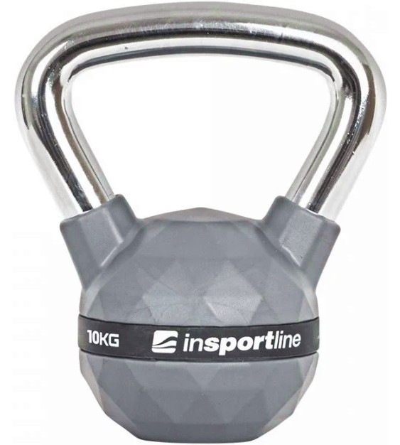 Пудовка с полиуретаново покритие inSPORTline Ketlebel Пудовка с полиуретаново покритие inSPORTline Ketlebel - С тегло 10 kg -