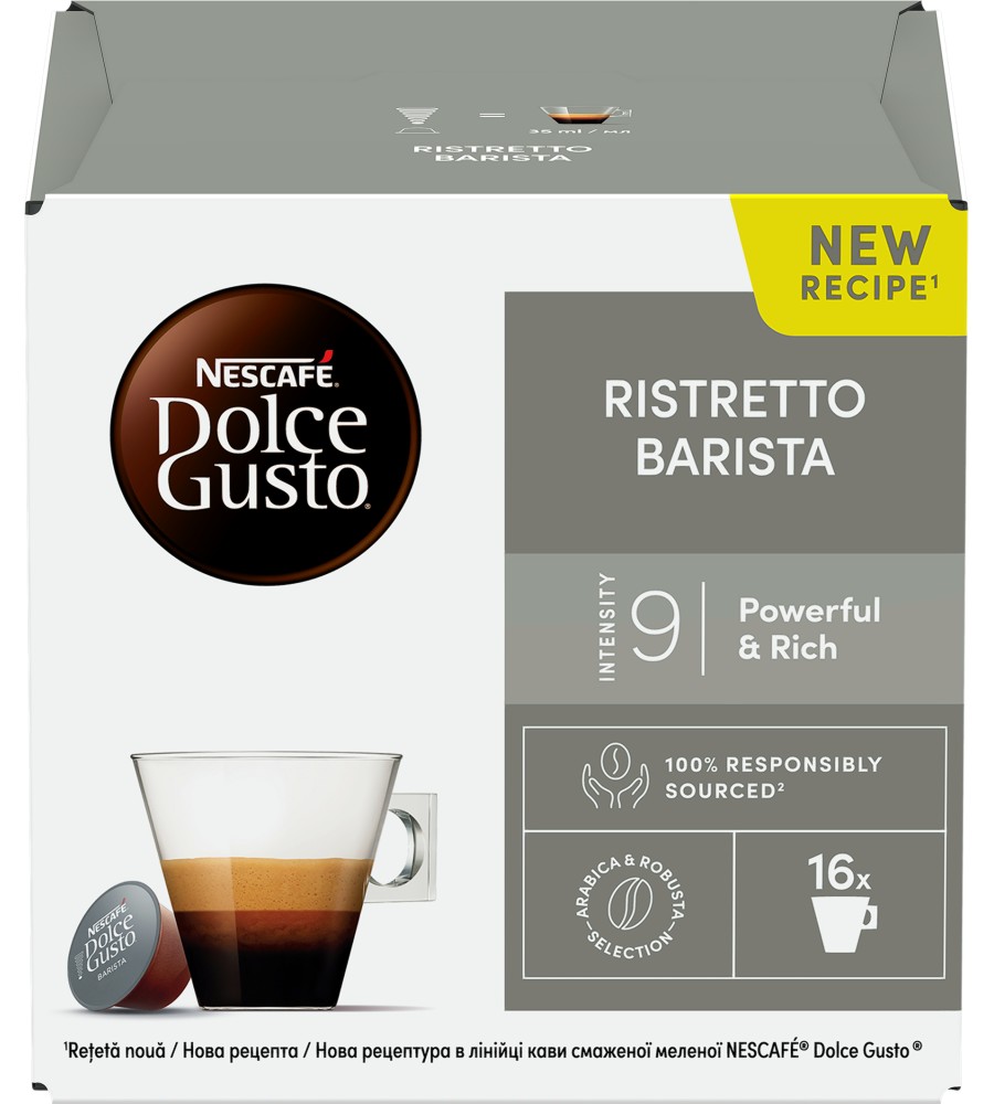   NESCAFE Dolce Gusto Ristretto Barista -  16 ÷ 48   - 