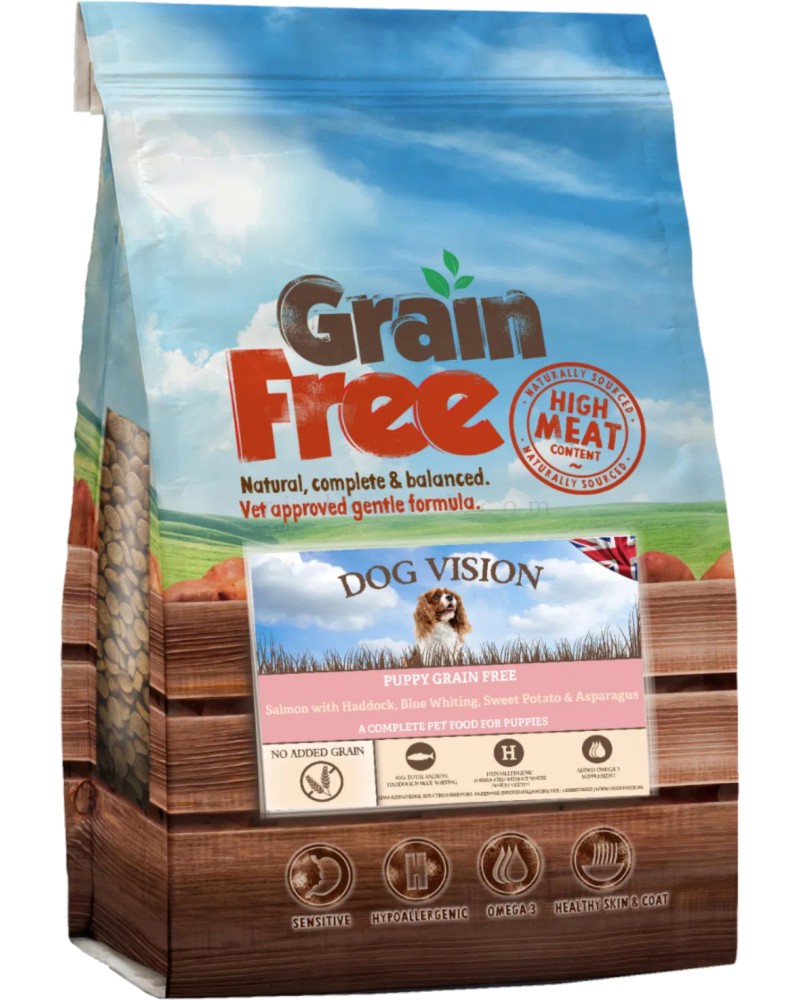           DOG VISION Grain Free Puppy - 2  6 kg,  , ,  ,    ,  0  12  - 