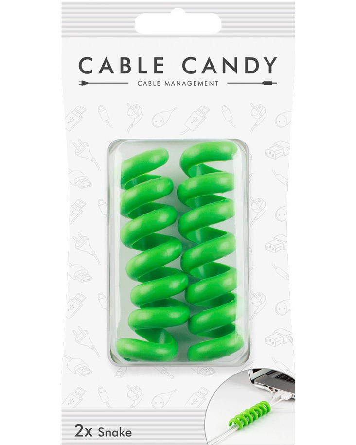 Държачи за кабели Cable Candy Snake - 2 броя - 