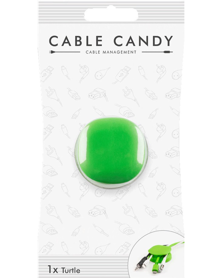 Държачи за кабели Cable Candy Turtle Държачи за кабели Cable Candy Turtle -