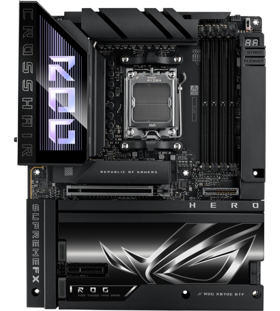 ����� ������ ASUS ROG Crosshair X870E-E Hero BTF WIFI - AMD AM5, AMD X870E, DDR5, ATX - 