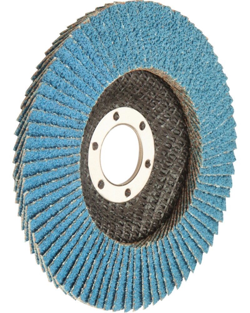 Ламелен диск за шлайфане на метал и неръждаема стомана Tolsen Ламелен диск за шлайфане на метал и неръждаема стомана Tolsen - ∅ 125 x 22.2 mm -