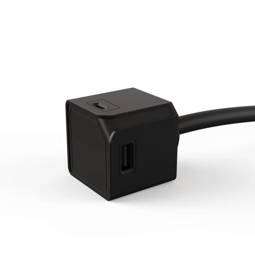   4 USB  DesignNest USBcube Extended 10896BK -     3 m - 