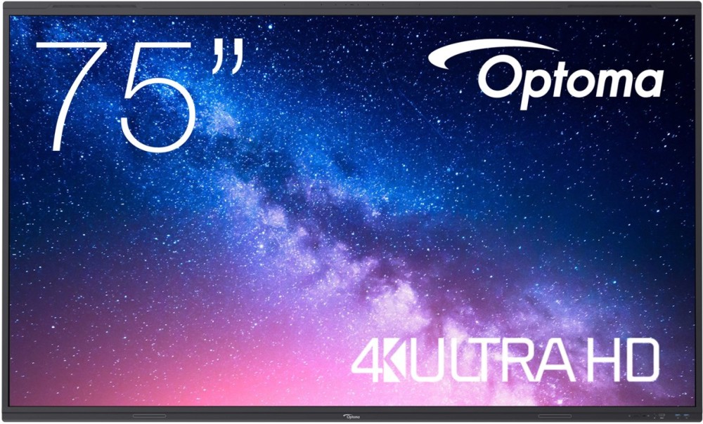 ������������ ������� 75" Optoma Creative Touch 5 5753RK - 170.9 / 103.1 / 8.6 cm, 8 GB RAM, 64 GB, Android 13 - 