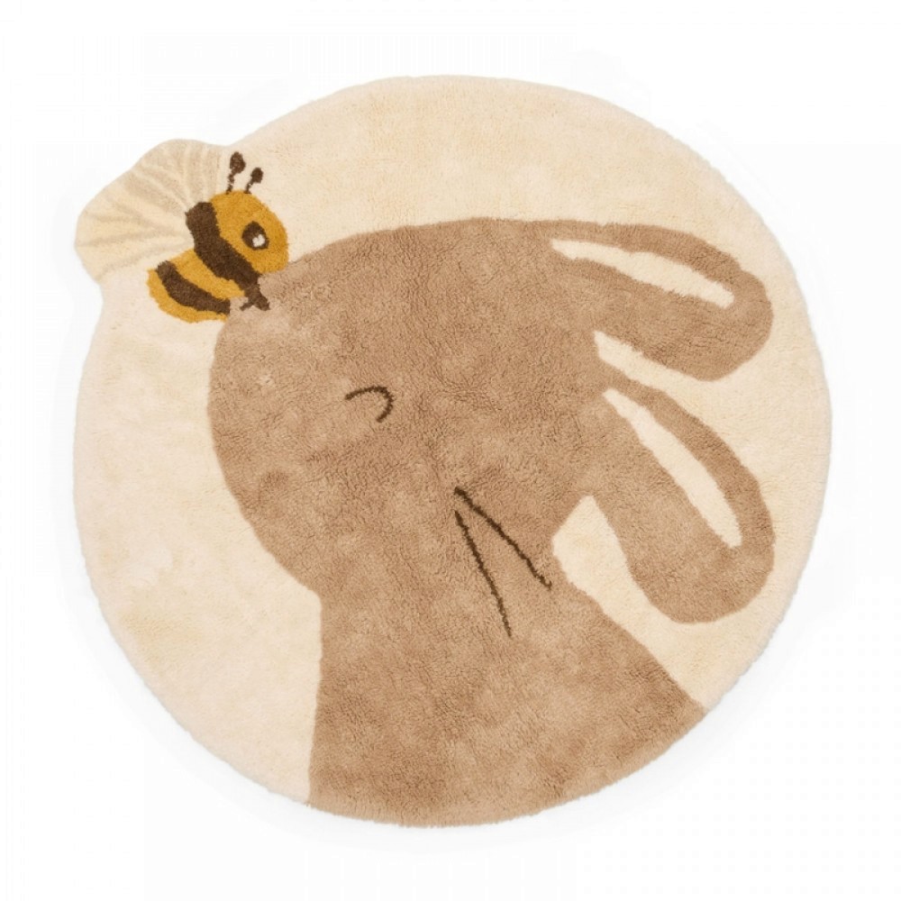   Little Dutch Rabbit Bee - 100%  , 110 x 110 cm - 
