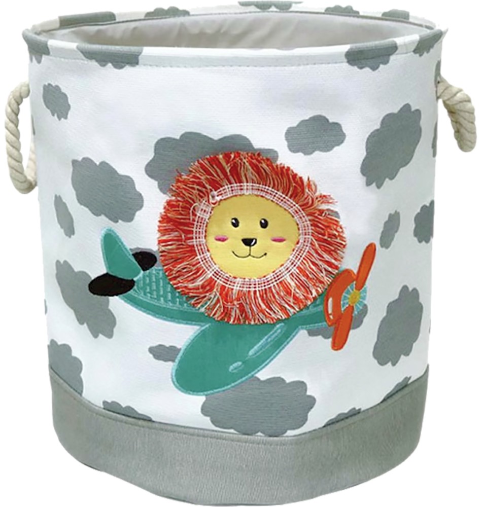 Кош за играчки Moni Roro Lion Кош за играчки Moni Roro Lion - ∅ 36 x 38 cm - продукт