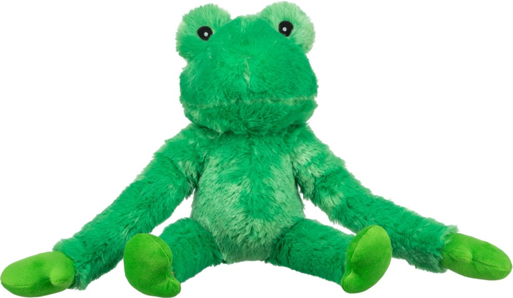 Плюшена играчка за кучета Trixie Frog Плюшена играчка за кучета Trixie Frog - Със звукови ефекти - играчка