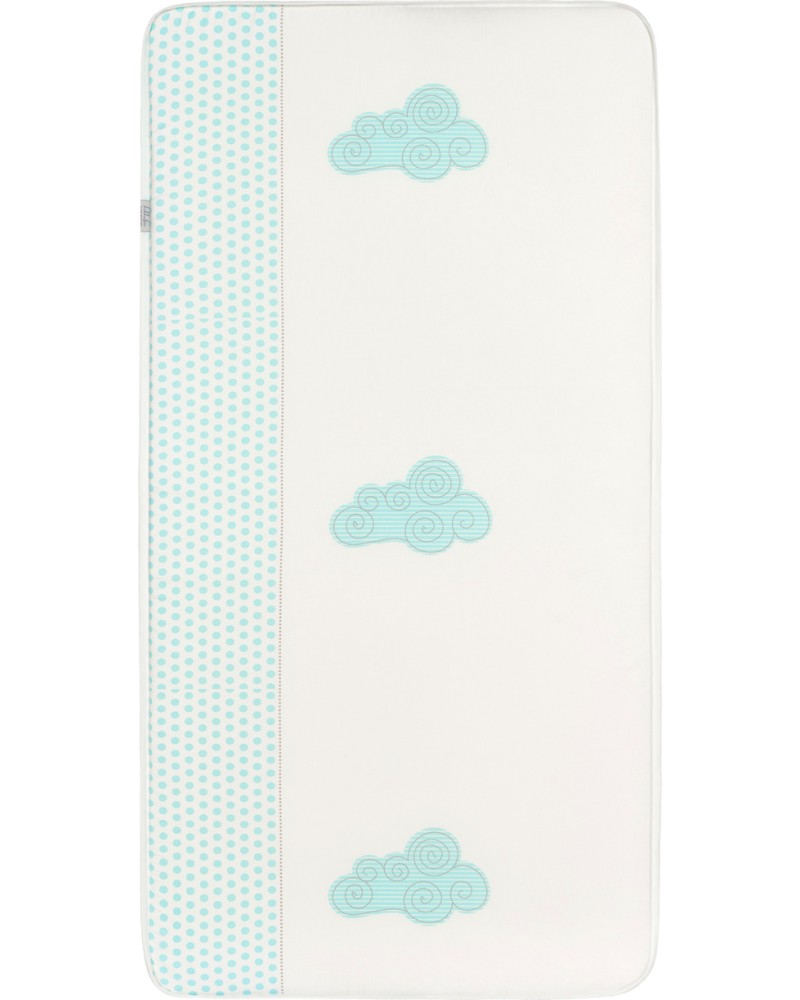 Матрак за бебешко легло Kikka Boo Fantasia Plus Матрак за бебешко легло Kikka Boo Fantasia Plus - 60 / 120 / 6 cm, от колекцията Puppy on Balloon - продукт