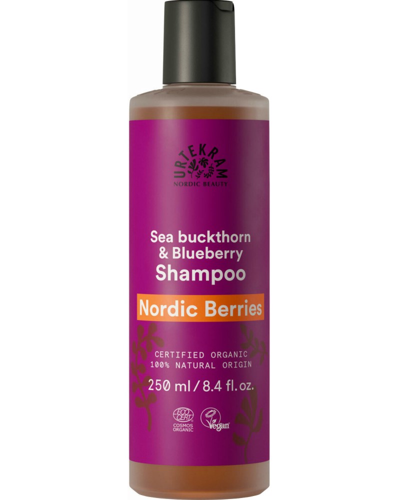 Urtekram Nordic Berries Repairing Shampoo -      "Nordic Berries" - 