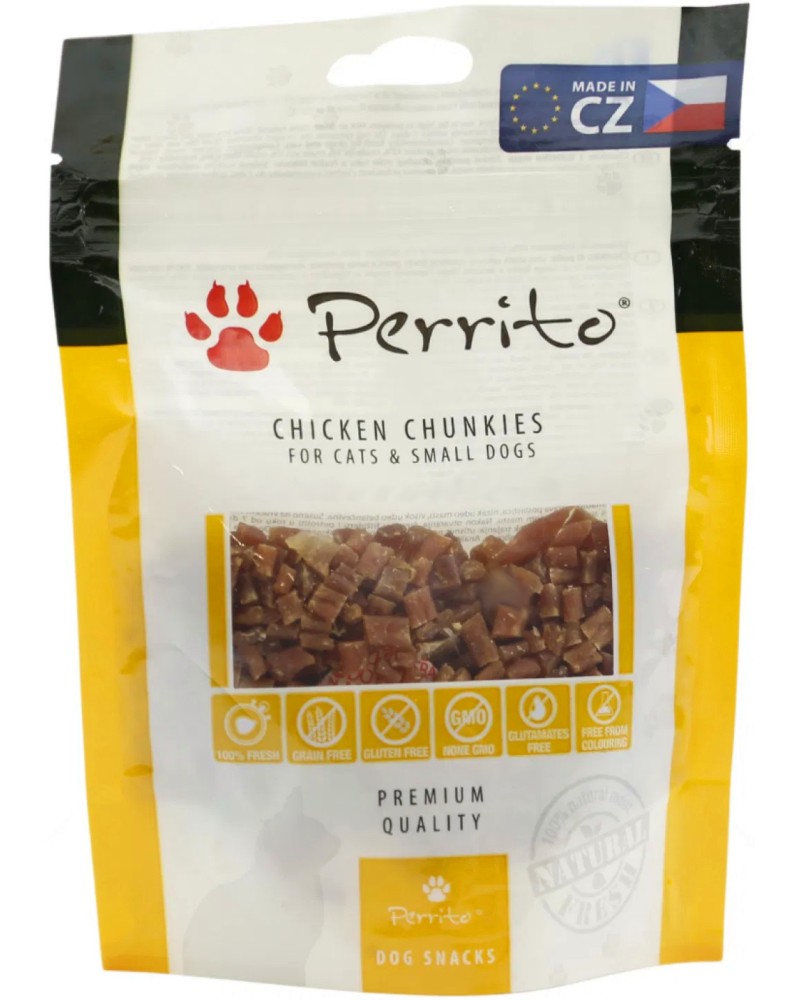      Perrito Chicken Chunkies - 100 g,   - 