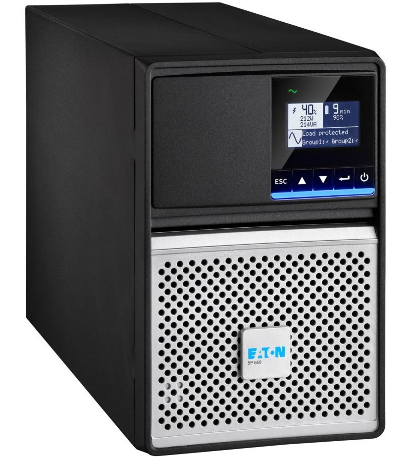 ������������� �������������� ���������� UPS Eaton 5P 850i G2 - 850 VA, 680 W, 6 x IEC 320 C13 ������, USB, LCD �������, Line Interactive - 