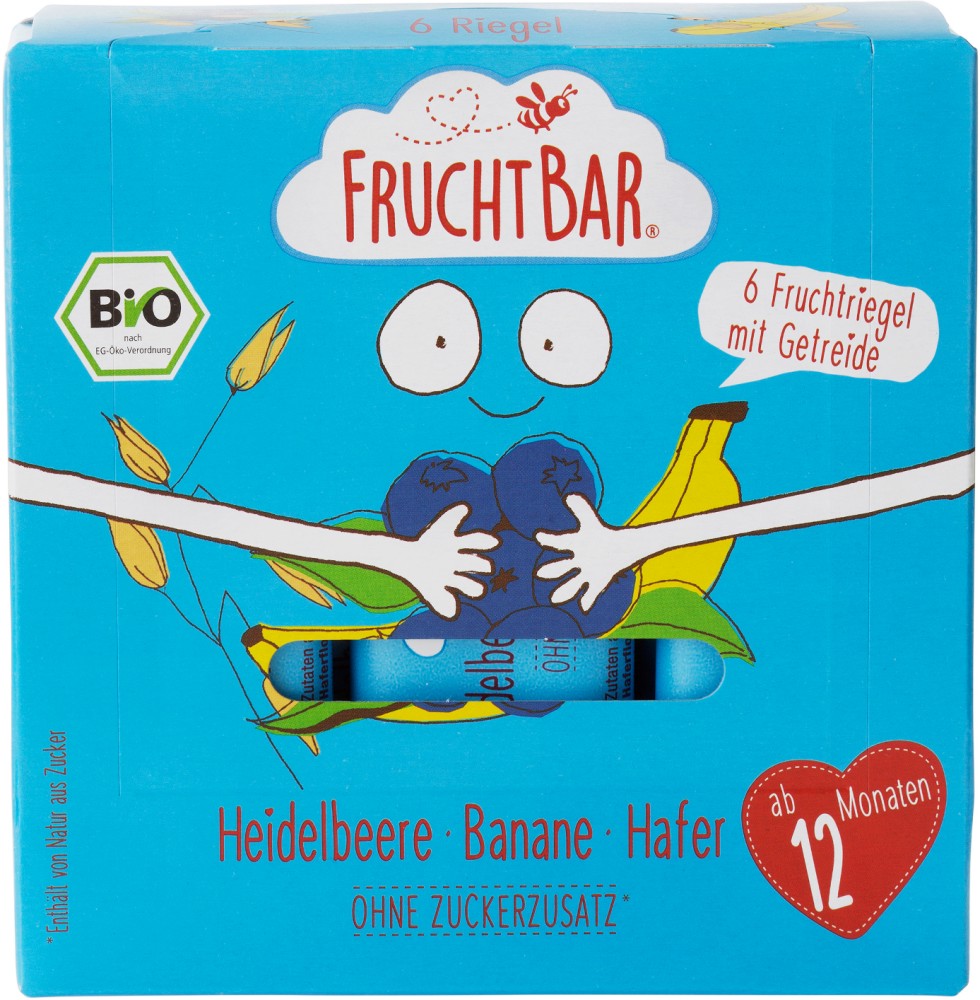        FruchtBar - 6 x 23 g,  12+  - 