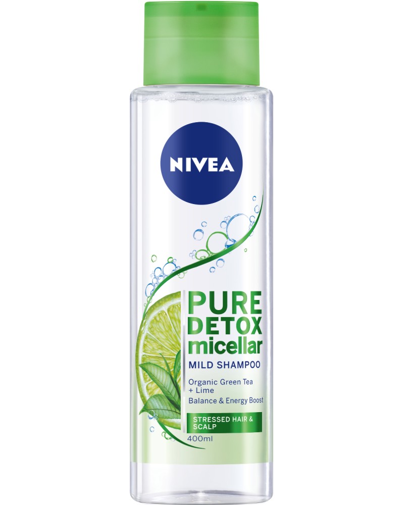 Nivea Pure Detox Micellar Mild Shampoo -      - 