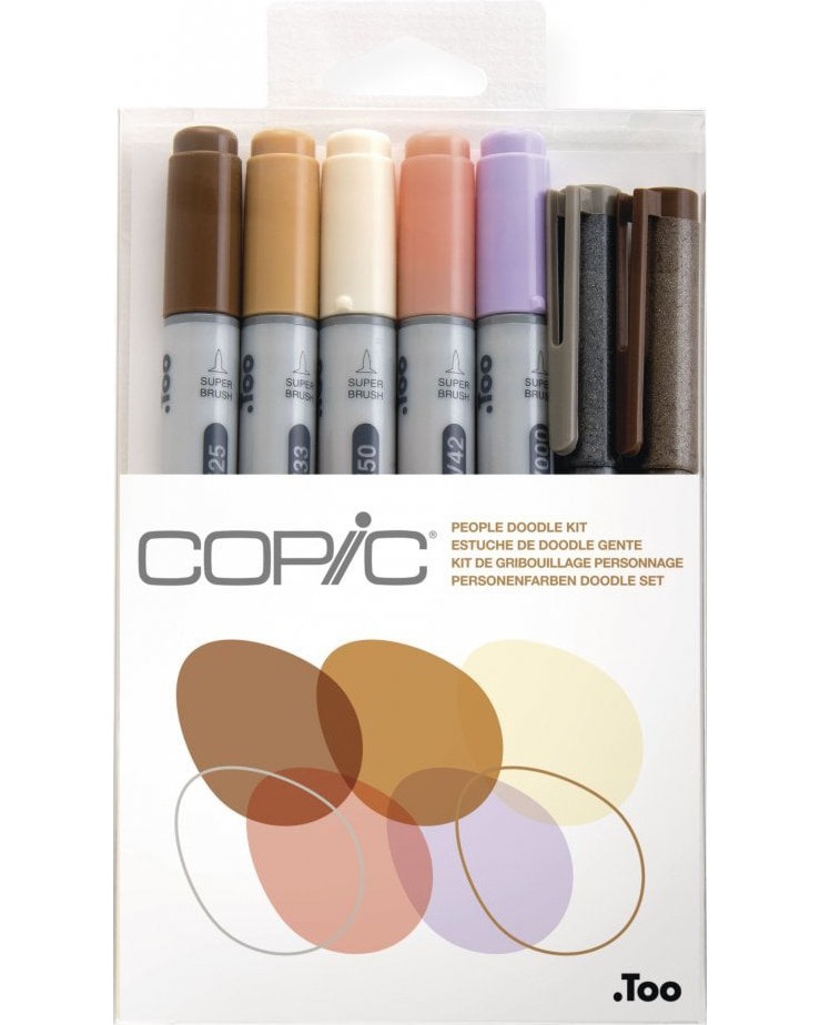   Copic Doodle Kit People - 5   2  - 