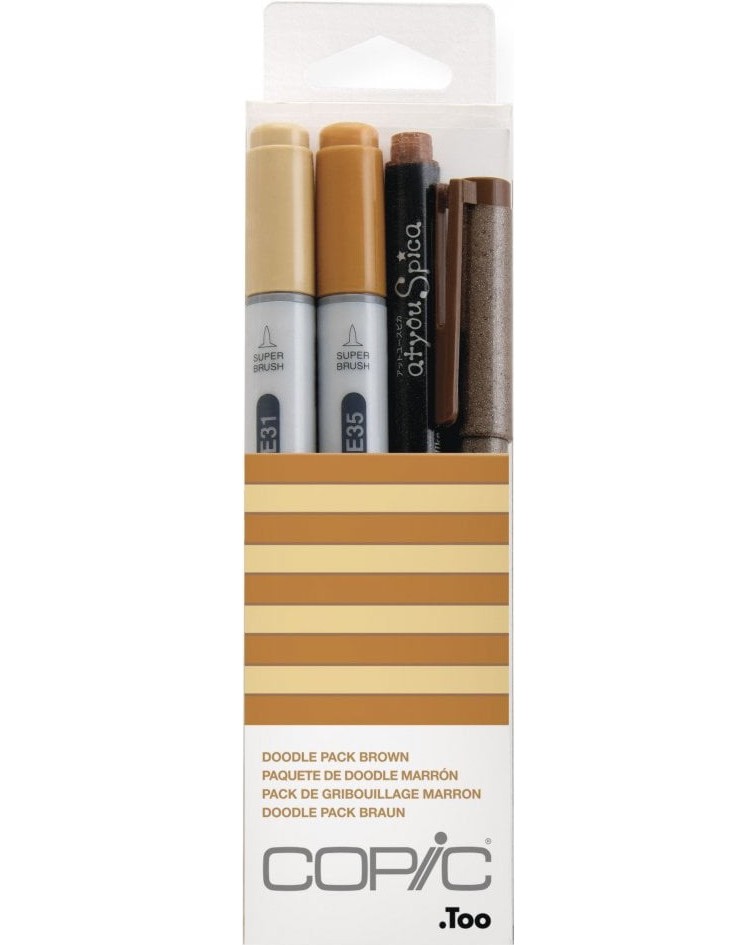   Copic Doodle Pack Brown - 2   2  - 