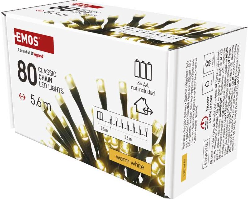  LED  Emos D4FW02 - 80     5.6 m - 