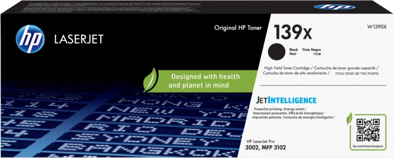 Тонер касета HP 139X Black Тонер касета HP 139X Black - 4000 страници -
