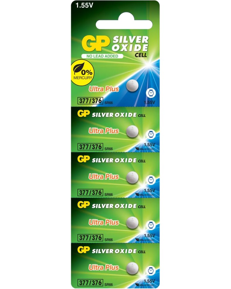 ������� ������� SR626SW - ��������-������� 1.55 V - 1 ���� - �������