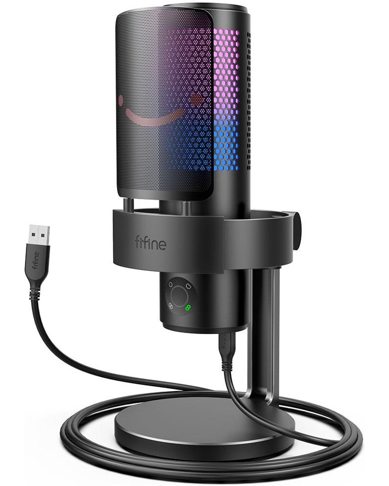 �������� �������� FIFINE A9 RGB - 50 Hz - 20 kHz, USB-C - 