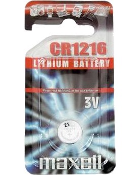   CR1216 -  3V - 1  - 