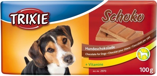 Шоколад за кучета Trixie Schoko Dog Chocolate Шоколад за кучета Trixie Schoko Dog Chocolate - 100 g - храна